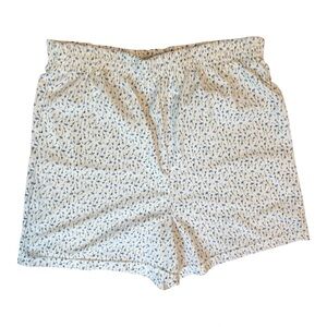 Coastal Grandma Floral Pull On‎ Bloomer Shorts Sz Small Vintage Sleepwear Summer